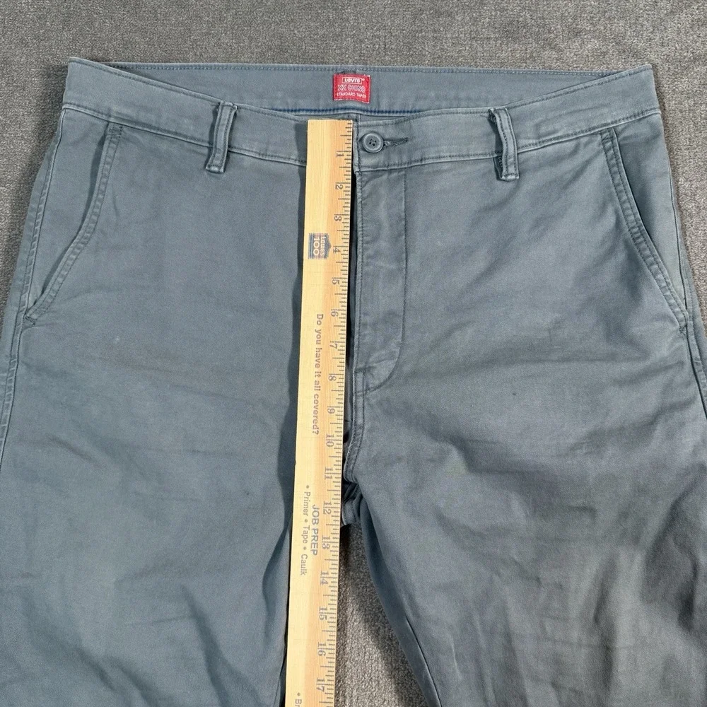 Levi's XX Chino Standard Taper Pants Men's Size 36x29 Gray Medium Wash